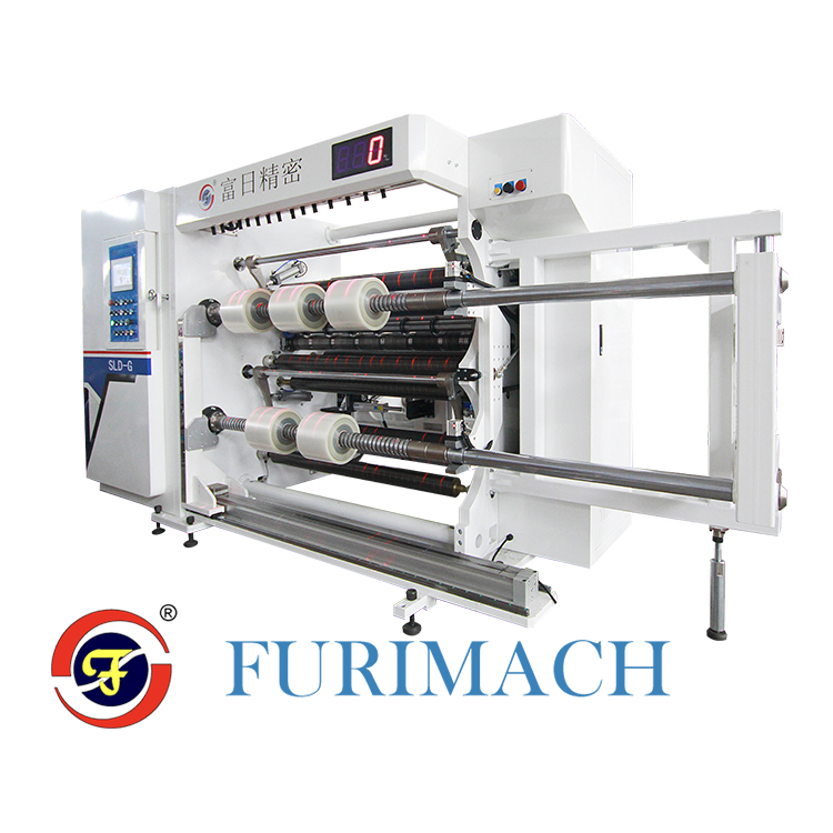 全自動(dòng)高速分切機(jī) 包裝材料分切機(jī) SLD-61522